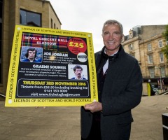 24/10/16 ROYAL CONCERT HALL - GLASGOW Graeme Souness was on hand to promote the inaugural Legends of Football event