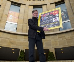 24/10/16 ROYAL CONCERT HALL - GLASGOW Jim McCalliog was on hand to promote the inaugural Legends of Football event.