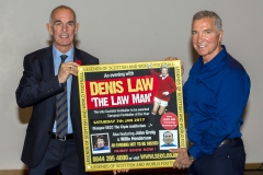 03/11/16 ROYAL CONCERT HALL - GLASGOW Former footballers Graeme Souness (right) and Joe Jordan were on hand at the Legends of Football event.